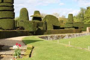 The topiary - nearly 100 years old